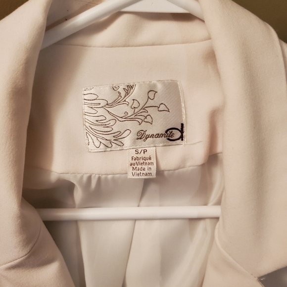 Dynamite white blazer - Picture 3 of 4